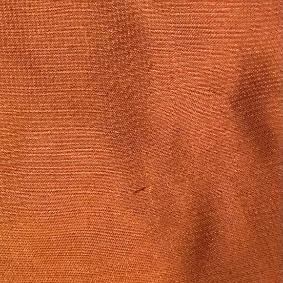 Elegant Orange Marrón Wedding Dress - Picture 10 of 16